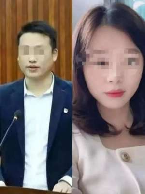 广东高校书记车内偷情被曝光，直接裸奔逃跑，出轨女同事当场被抓